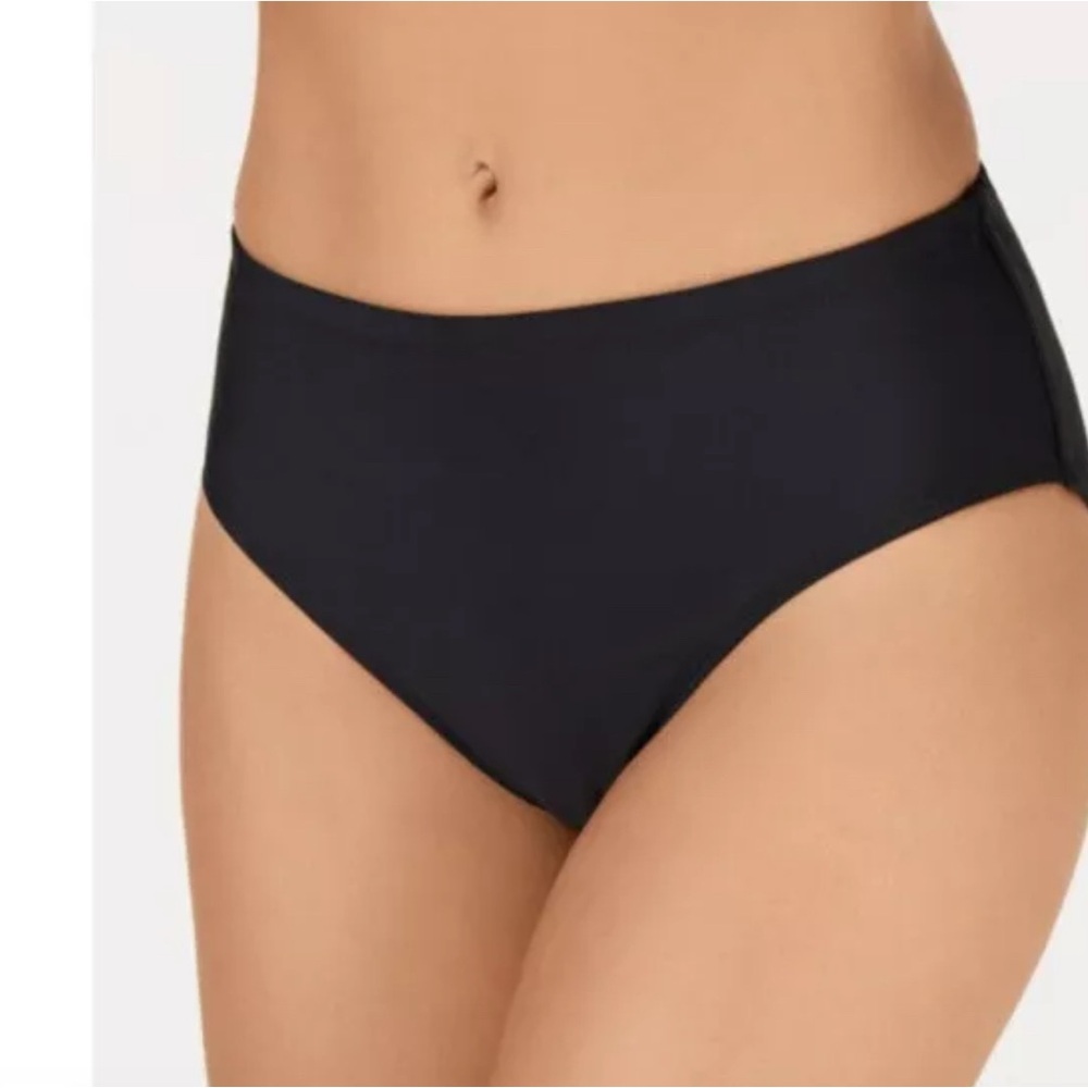Island Escape Black Bikini Bottoms Size 8